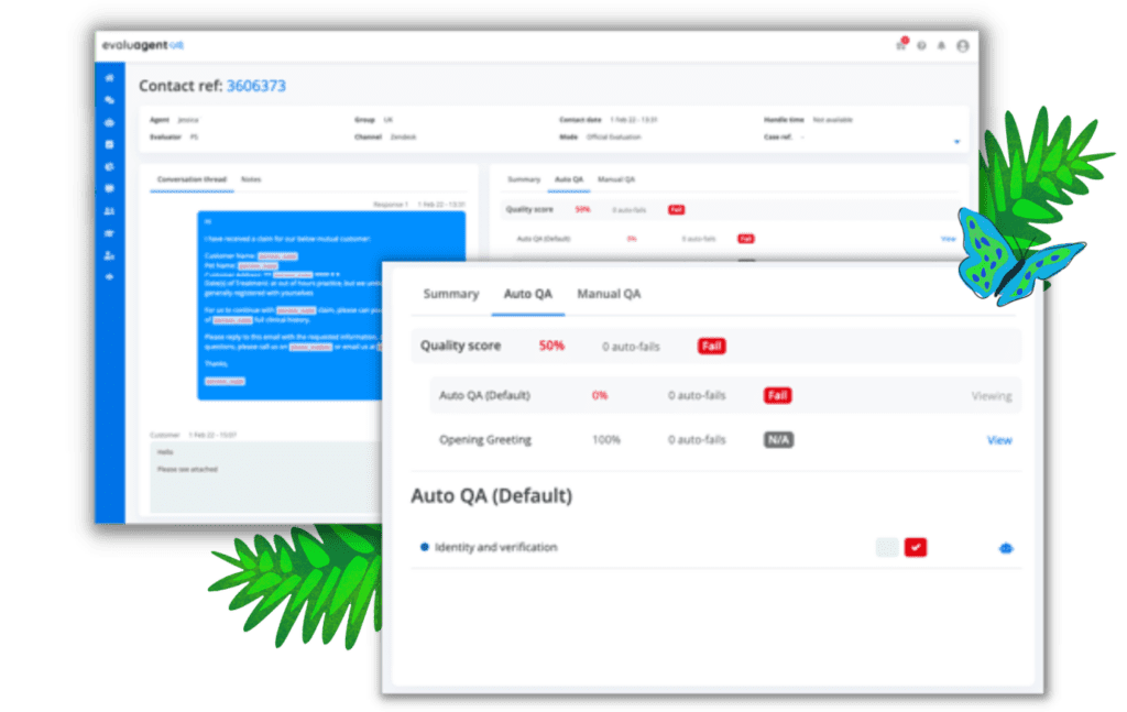 Auto-QA Contact Centre