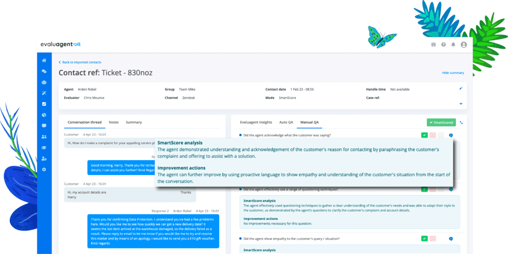 SmartScore ChatGPT