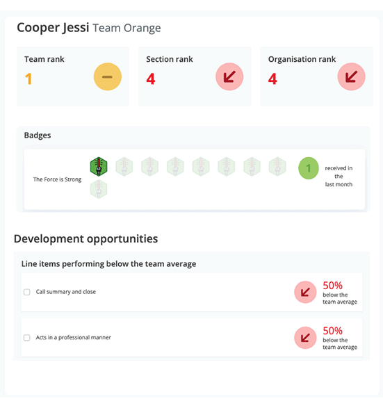 “Currently, there can be a delay with evaluations and feedback, so improvement actions aren’t as quick as I would like.”