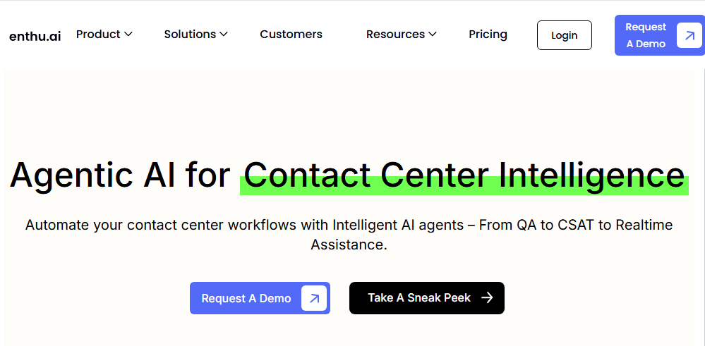 6. Enthu.AI (Best Alternative for Growing Teams Seeking the Lowest Barrier to QA Automation)