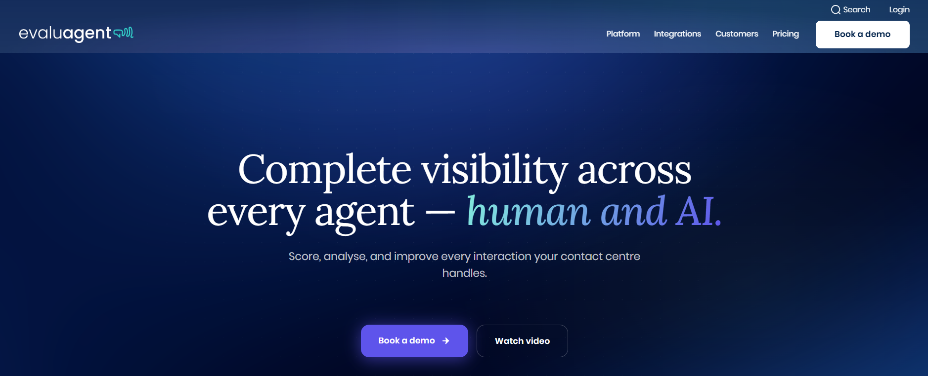 Top CallMiner Alternative: evaluagent