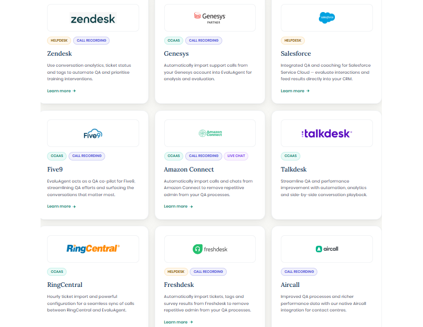 Integration Ecosystem