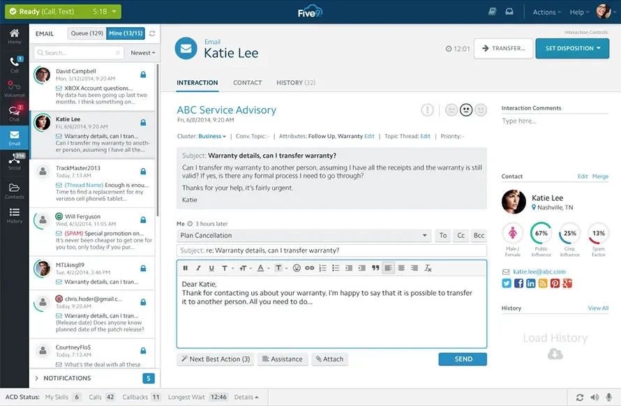 Industry verticalization: Talkdesk's differentiator