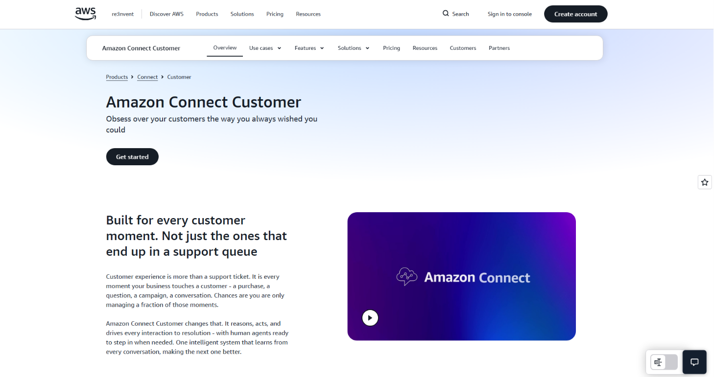 6. Amazon Connect — Best Alternative for Pay-As-You-Go Contact Center Infrastructure