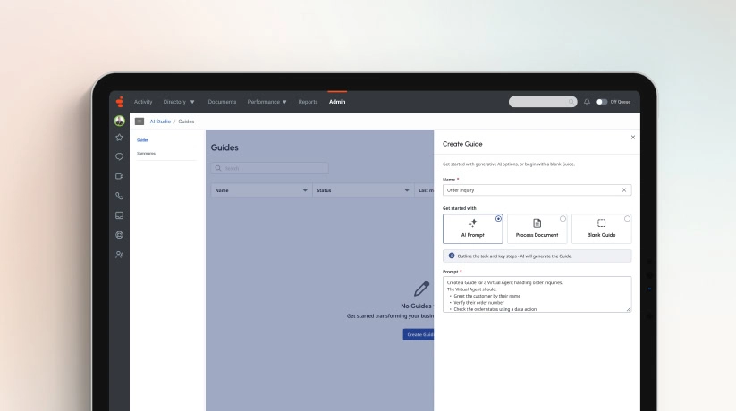 AI Automation: Genesys Cloud CX embeds virtual agents, copilots, and predictive routing directly into the platform.