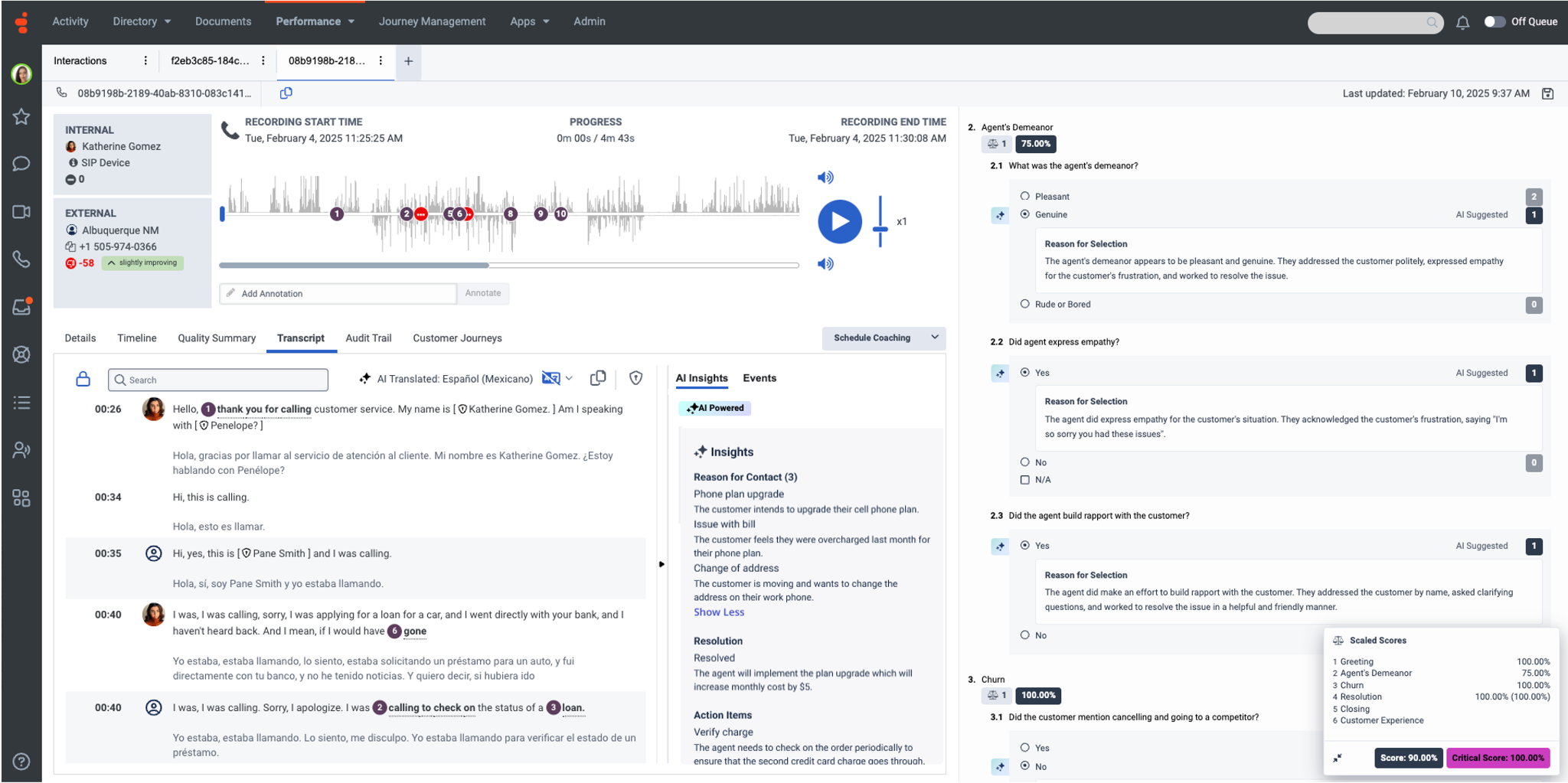 AI Automation: Genesys Cloud CX embeds virtual agents, copilots, and predictive routing directly into the platform.