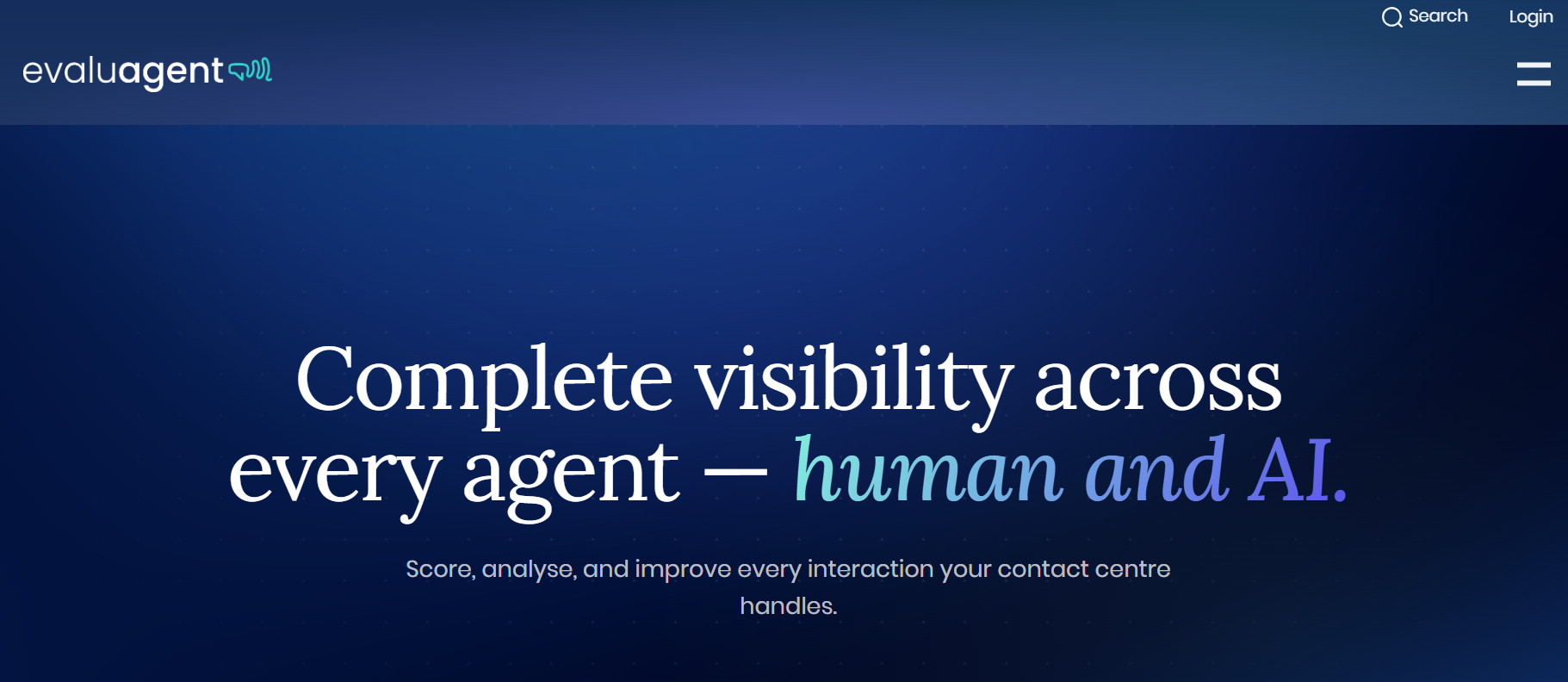 Top Genesys Cloud CX Alternative for Quality Assurance: evaluagent