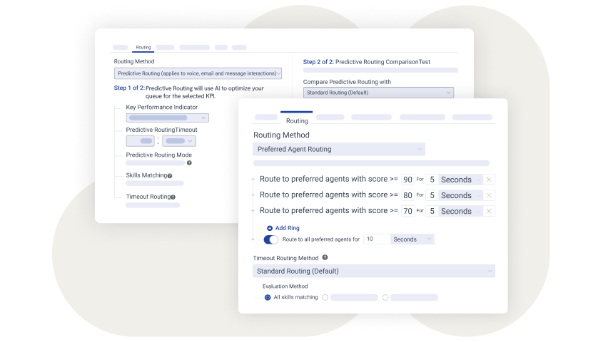 Genesys Cloud CX owns voice and enterprise routing