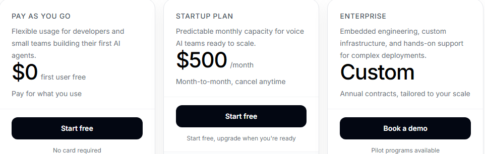Cekura Pricing