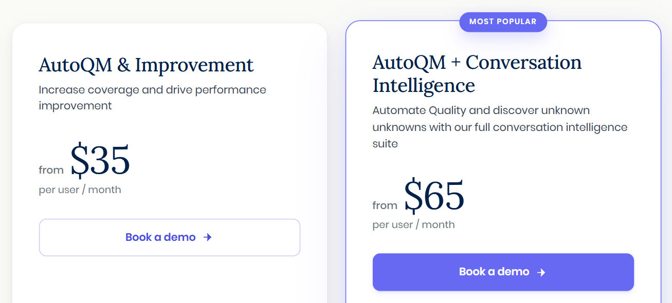 Pricing and total cost of ownership