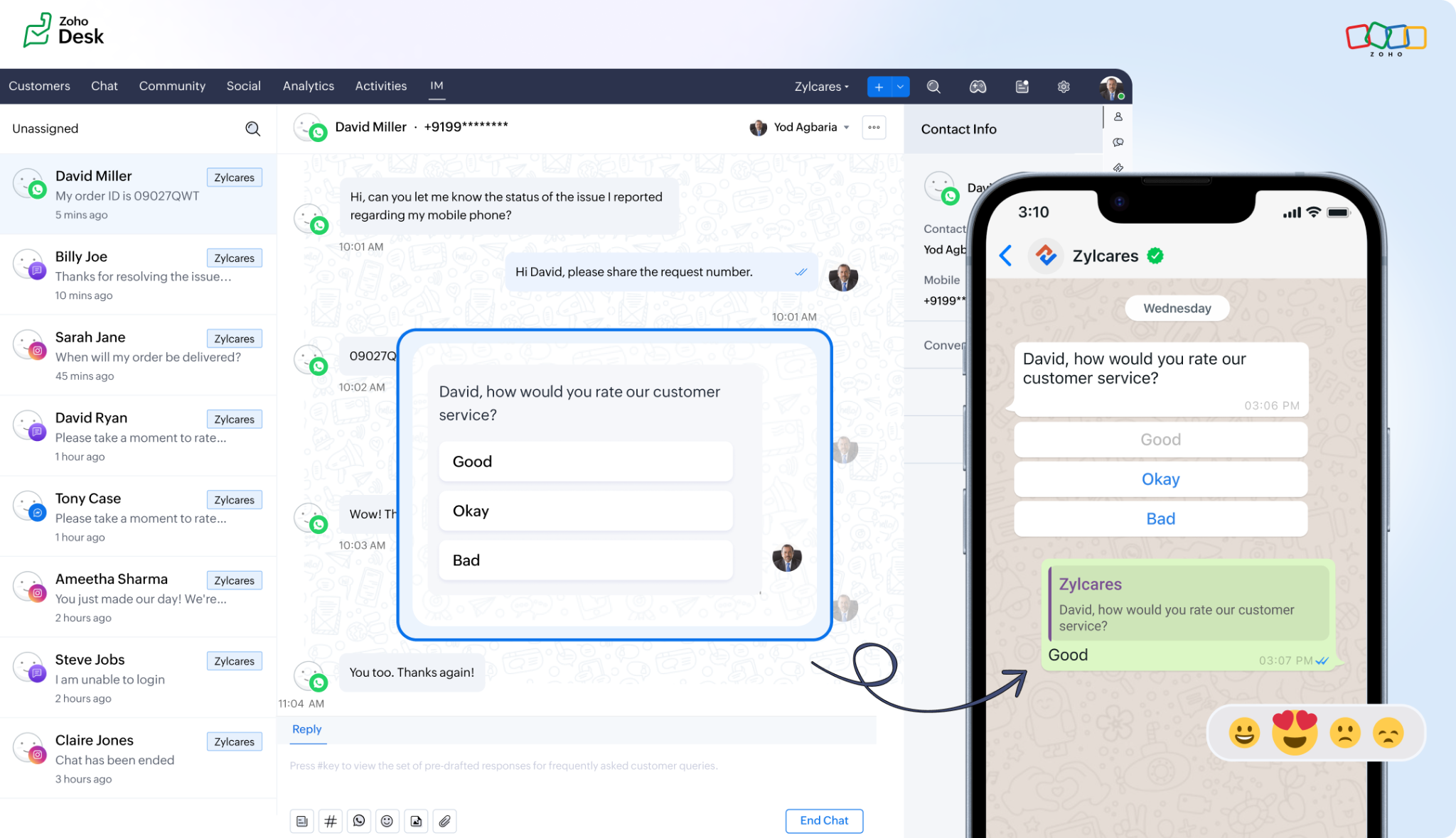 Why Choose Zoho Desk Over Playvox for Very Small Teams