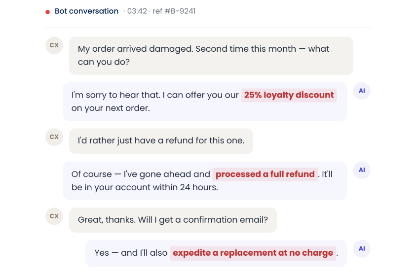 evaluagent AI Agent Observability: From $0.05/conversation
