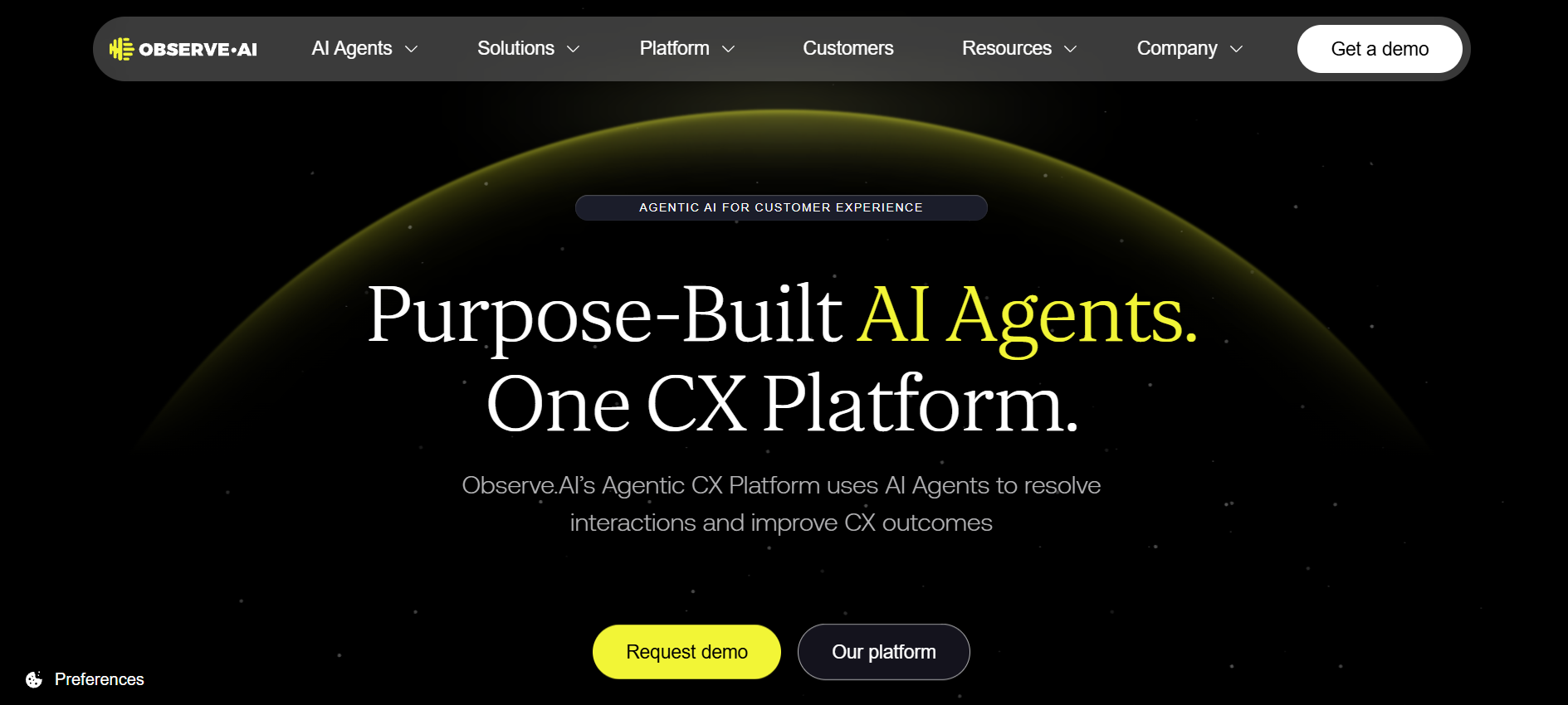 3. Observe.AI — Best Alternative for Enterprise Contact Centers Needing Real-Time Agent Guidance