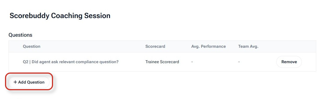 ScorebuddyCX coaching module