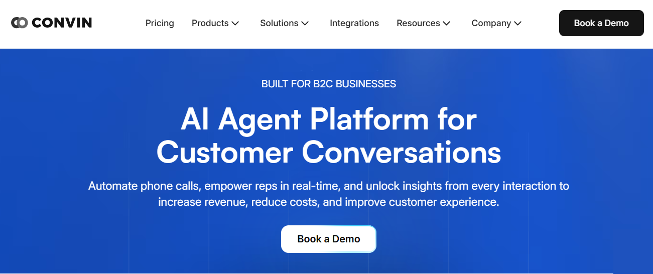 4. Convin - Best Alternative for Teams Testing Structured QA Before Committing